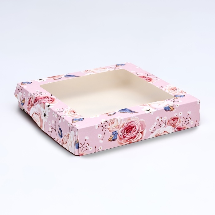 Коробка складная Коробка складная "Необыкновенная" 20 х 20 х 4 см