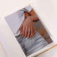 Фотоальбом на 100 фото &laquo;Под ткань&raquo;, 10&times;15 см, кожзам, 12.5&times;5.5&times;16.5 см, бежевый