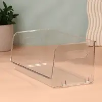 Органайзер для хранения, с ручками, 1 секция, 30&times;14&times;13 см, прозрачный