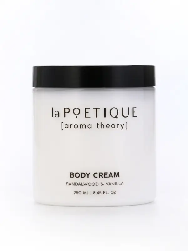 Крем для рук и тела парфюмированный laPOETIQUE, 250 мл, аромат сандал и ваниль