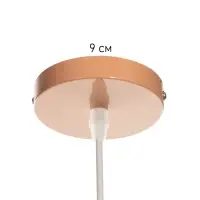 Светильник Richard=1&times;40 Вт Е27 пр-1 м розовый 32.5&times;32.5&times;27 см