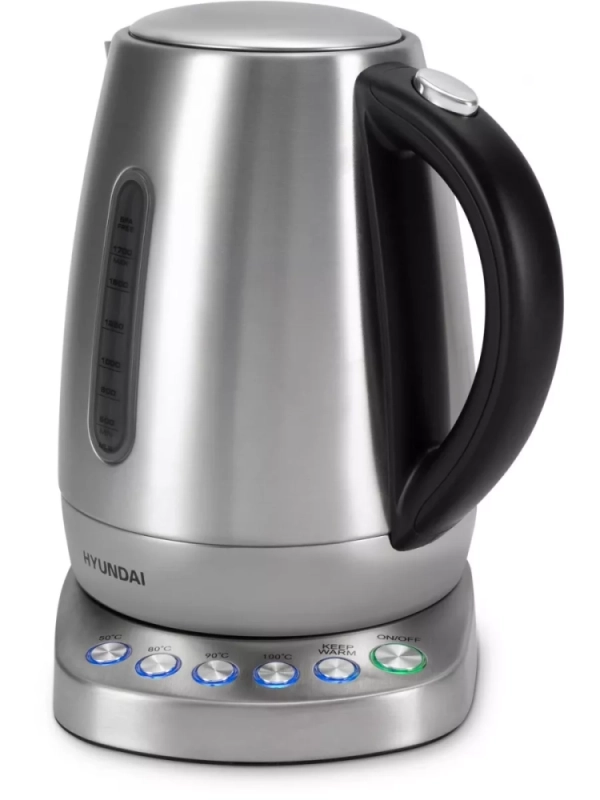 Чайник HYK-S7770 1,7л 2200Вт серебристый (металл)
