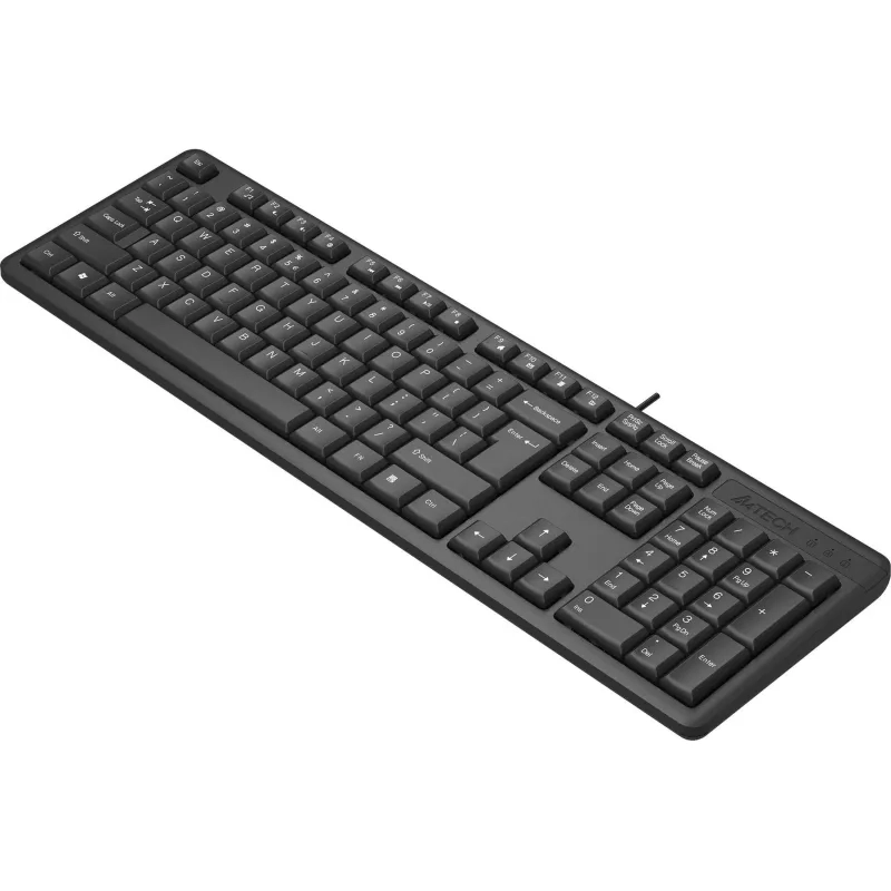 Набор клавиатура+мышь A4Tech KR-3330 клав:черный мышь:черный USB