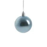 Ёлочные игрушки &laquo;Традиция&raquo;, шары новогодние, набор 20 шт., d=4 см, голубой