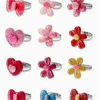 Кольцо &laquo;Выбражулька. Блеск&raquo;, форма МИКС, фасовка 100 шт. безразмерное