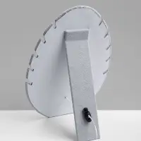 Подставка под кулоны и цепочки &laquo;QF. Овал&raquo;, 5 мест, 20&times;1.5&times;28 см, серая