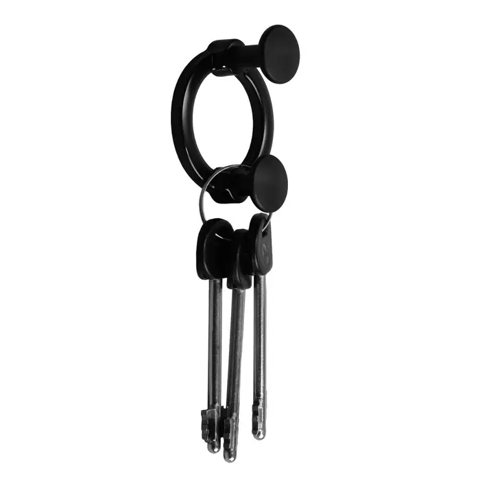 Крючок мебельный CAPPIO BELLO, двухрожковый, цвет черный