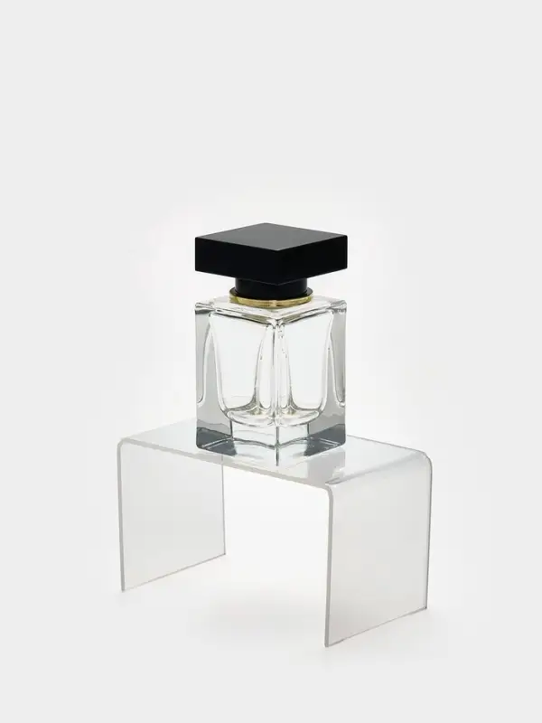 Подставка ступенька одинарная, 10.5&times;6&times;6 см, оргстекло 2 мм