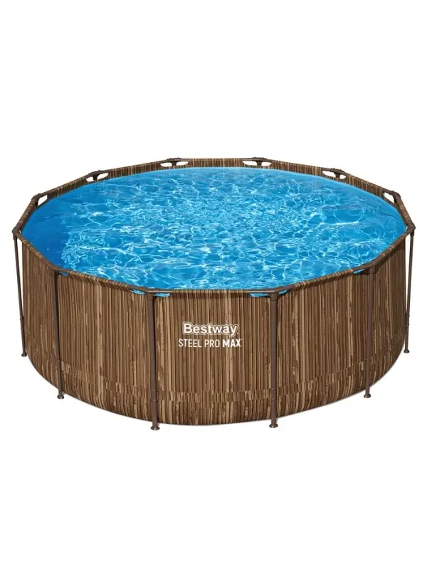 Бассейн каркасный Steel Pro Max, 366&times;122 см, круглый, цвет рейка, 561VN Bestway