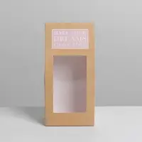 Коробка кондитерская, упаковка, «Make your dreams», 9 х 19 х 6 см