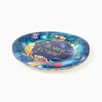 Набор бумажной посуды 12 персон "С Новым годом" праздничный венок , Набор бумажной посуды 12 персон "С Новым годом" праздничный венок ,