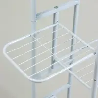 Подставка для цветов Greengo, 8 полок, 43&times;22&times;141 см, напольная, металл, белая
