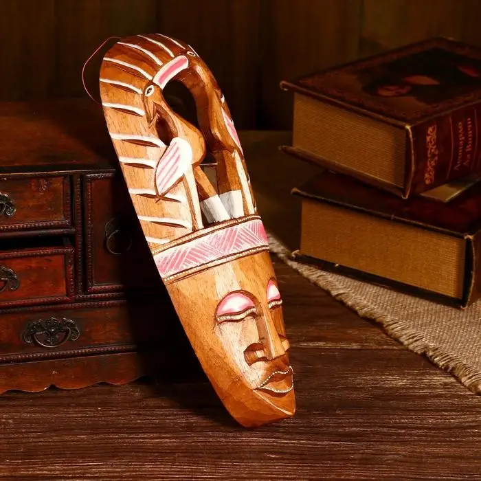 Маска дерево "Аисты" 30х4х12 см