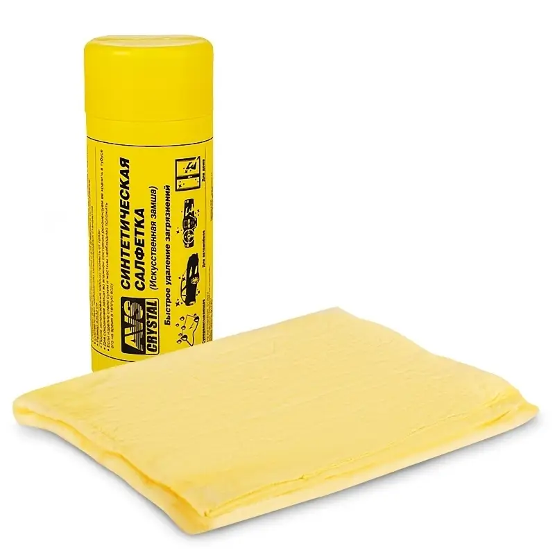 Замша искусственная в тубусе AVS CH-4332A (43*32см), без дисплея