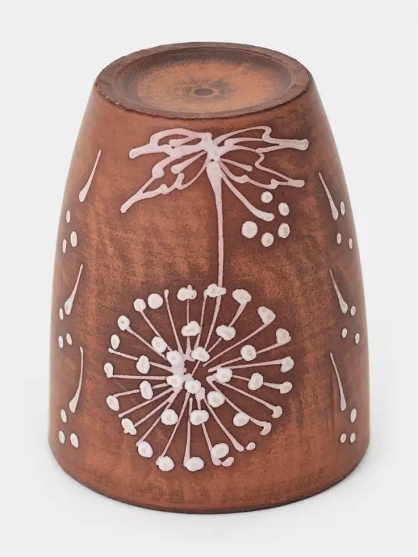 Стакан &laquo;Одуванчик&raquo;, 300 мл, красная глина