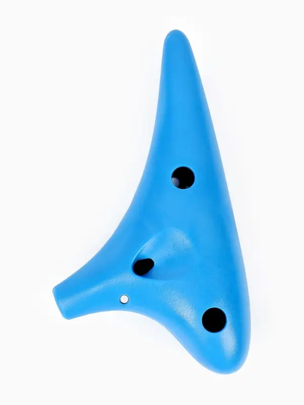 Окарина Music Life 12 отверстий, синяя, 17.5&times;9.5&times;4.5 см