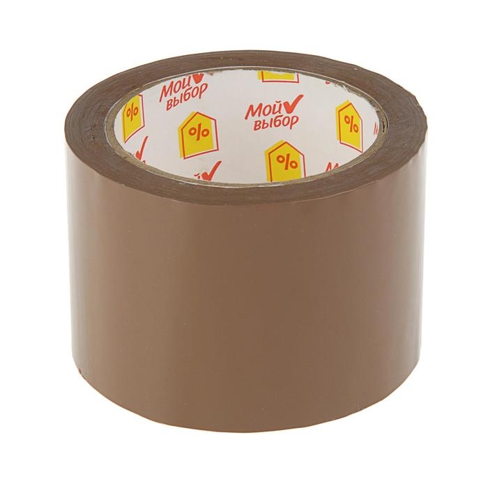 Клейкая лента Клейкая лента "Мой выбор", 72 мм х 66 м, 50 мкм, коричневая