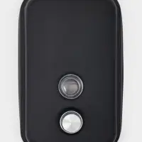 Диспенсер для жидкого мыла Stölz, механический, 500 мл, нержавеющая сталь, чёрный Диспенсер для жидкого мыла Stölz, механический, 500 мл, нержавеющая сталь, чёрный