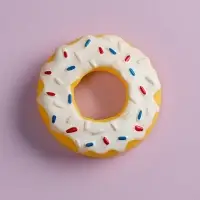 VETTA Игрушка для домашних животных, ПВХ, 13 см, пончик