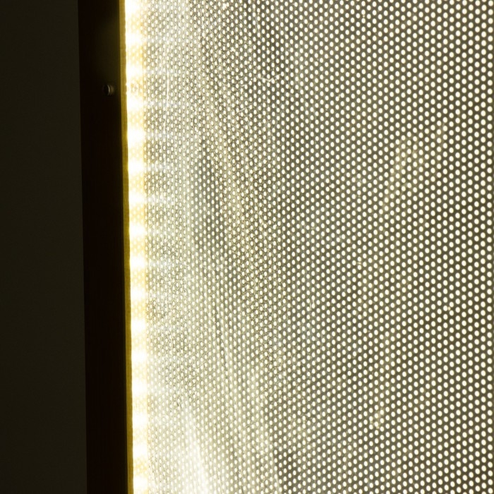 Торшер  Торшер "Аура" LED 28Вт 4000К золото 70х10х120см