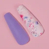 Накладные ногти &laquo;Весна&raquo;, 12 шт., с клеевыми пластинами, форма балерина, разноцветные