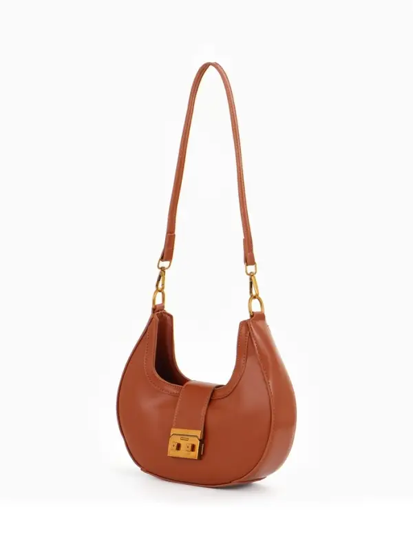 Сумка женская багет TEXTURA на молнии, 24×6.5×13 см, рыжая Сумка женская багет TEXTURA на молнии, 24×6.5×13 см, рыжая