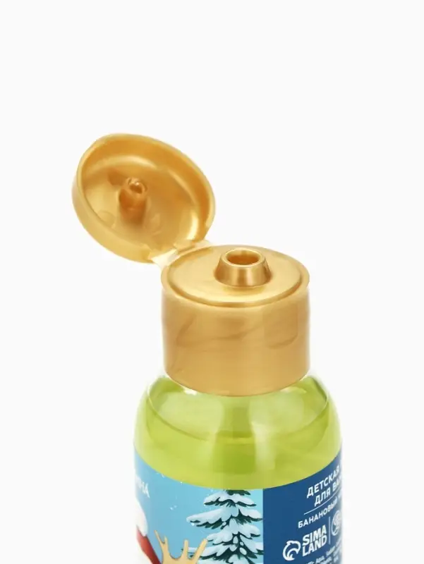 Пена для ванны детская &laquo;Время веселья&raquo;, 100 мл, аромат бананового коктейля, Чистое счастье