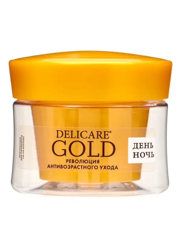 Крем для лица Delicare Gold, день/ночь, 40+, 50 мл