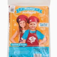 Игровой набор с фартуком и колпаком &laquo;№1 на кухне&raquo;