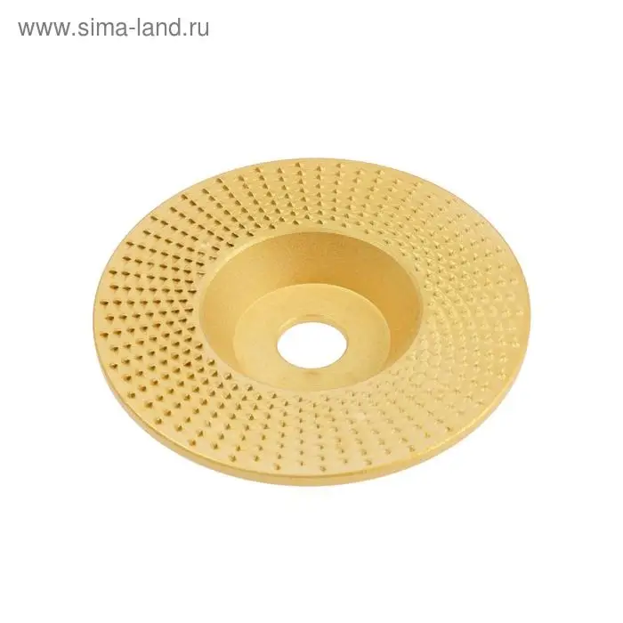 Чашка обдирочная для УШМ ТУНДРА, по дереву, плоская, 98&times;16 мм