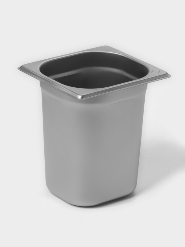 Гастроемкость 1/6x200 мм, 176x162x200 мм, толщина 0,8 мм Гастроемкость 1/6x200 мм, 176x162x200 мм, толщина 0,8 мм