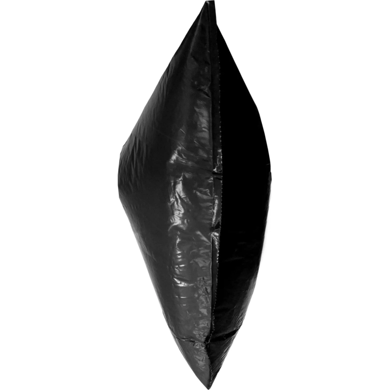 Мешки для мусора ПВД 120л 80мкм 10шт/рул черные 70x110см Luscan_СПБ