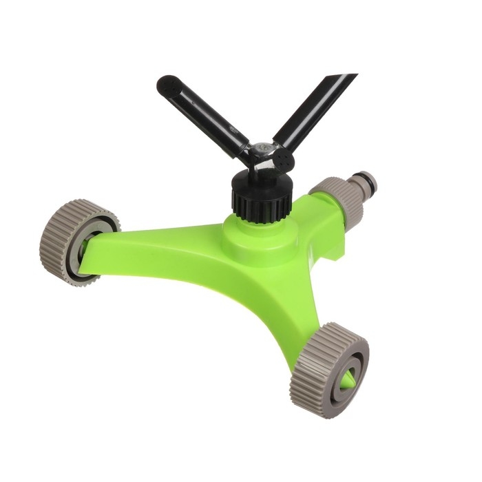 Распылитель 3-лепестковый, под коннектор, на колёсах, ABS пластик, Greengo Распылитель 3-лепестковый, под коннектор, на колёсах, ABS пластик, Greengo