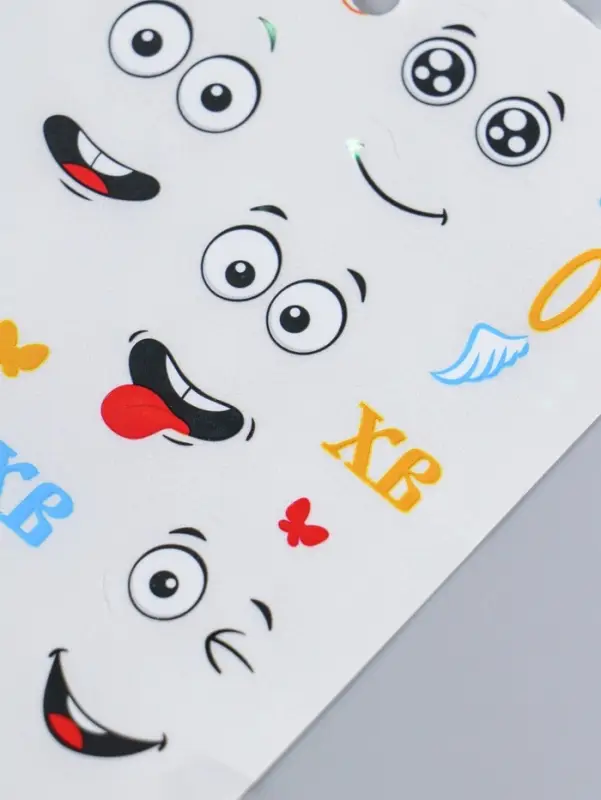 Пасхальные наклейки для яиц &laquo;Лица радости&raquo;