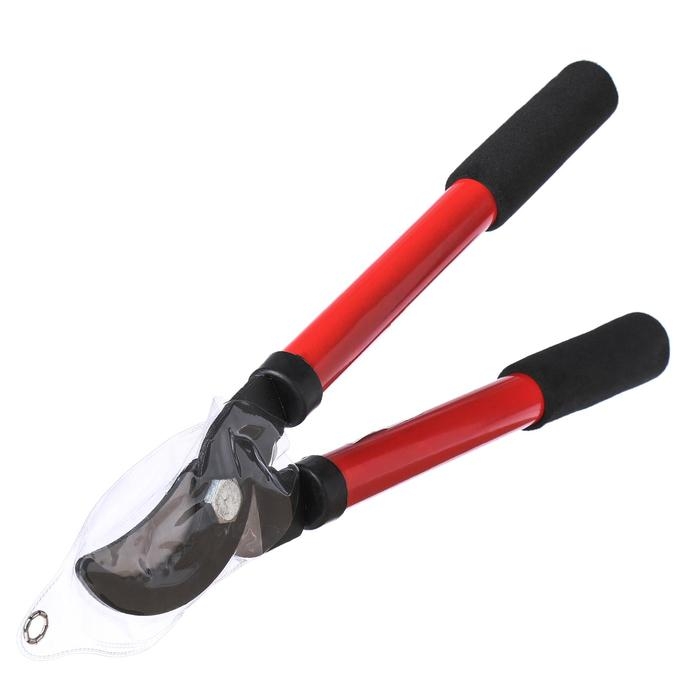 Сучкорез плоскостной, 14,6 Сучкорез плоскостной, 14,6" (37 см), металлические ручки с поролоновыми накладками, Greengo