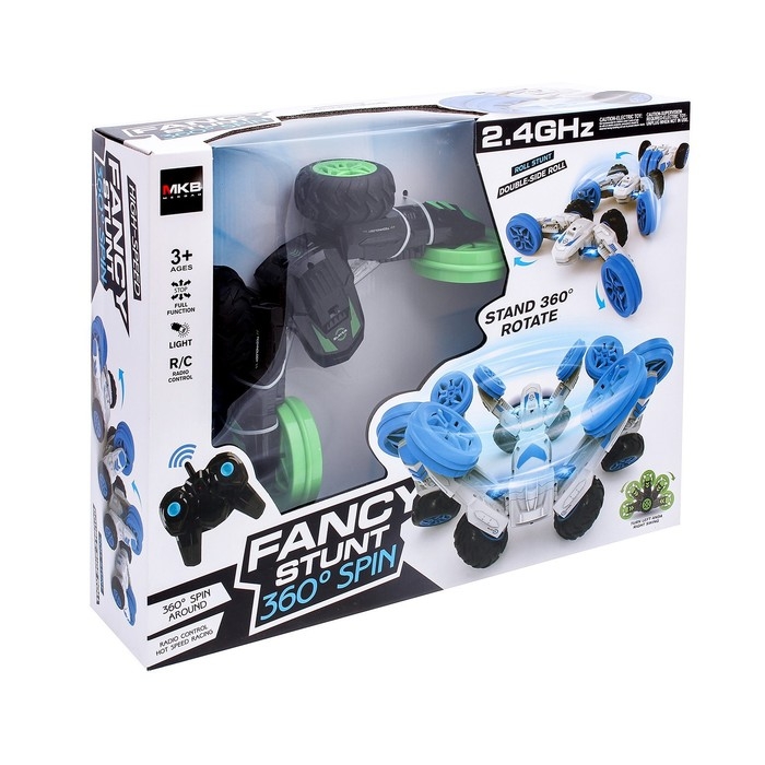 Машина радиоуправляемая «Перевертыш - Трансформер», работает от аккумулятора, цвет зелёный Машина радиоуправляемая «Перевертыш - Трансформер», работает от аккумулятора, цвет зелёный