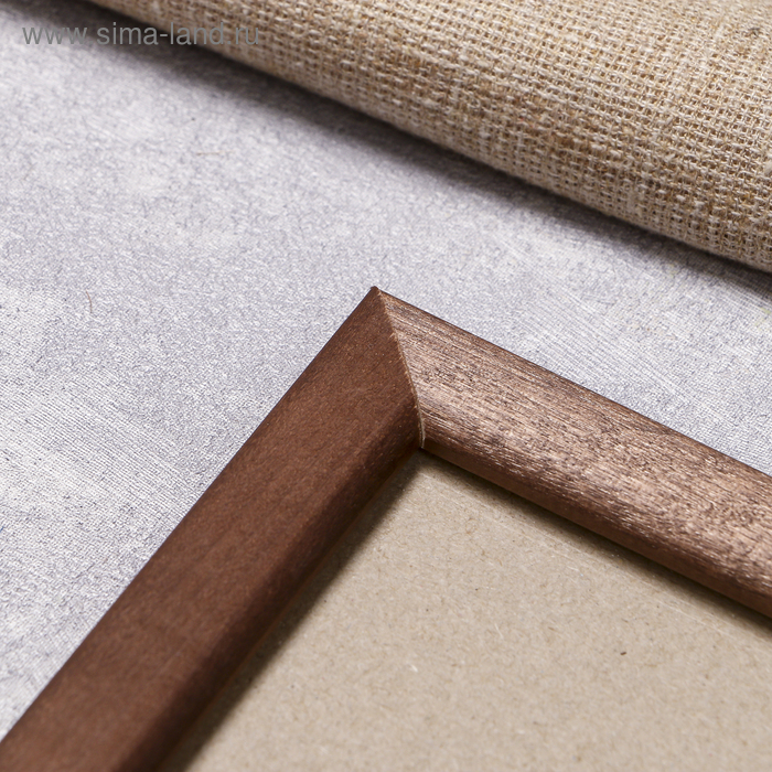 Фоторамка сосна с19 орех 50х60 см (пластиковый экран) Фоторамка сосна с19 орех 50х60 см (пластиковый экран)