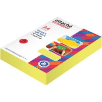 Бумага цветная (желтый интенсив), 70г, А4, 500 л