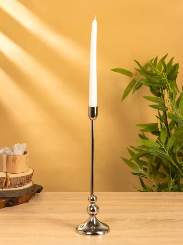 Подсвечник "Сицилия" 10х10х36 см, алюминий