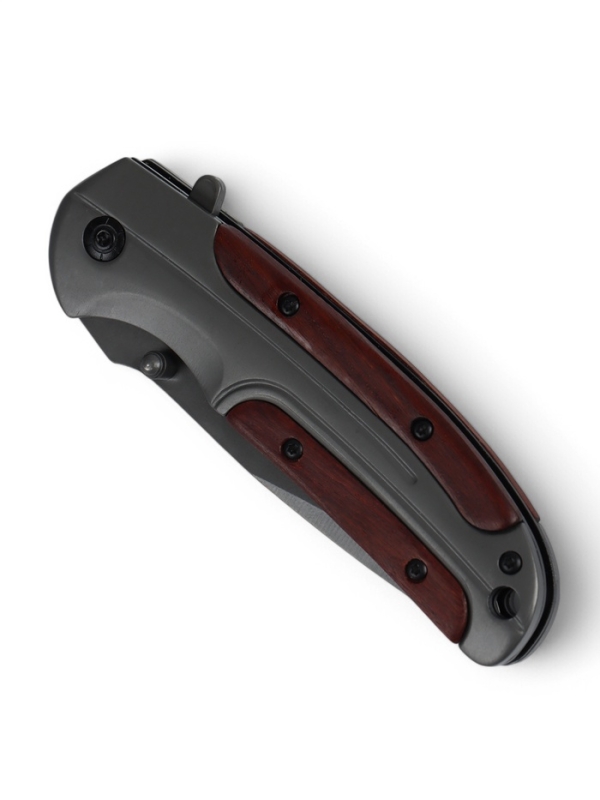 Нож туристический складной, 21см, клинок 93мм/2,9мм