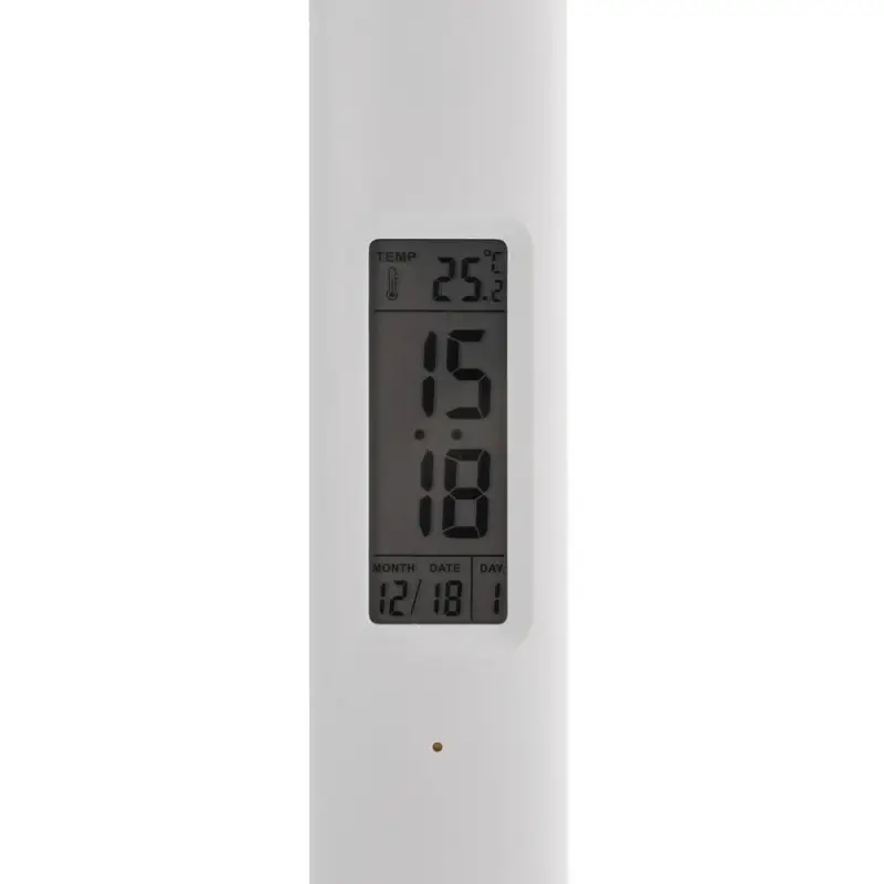 Настольная лампа с часами и календарем Office Torch ver.2, белая