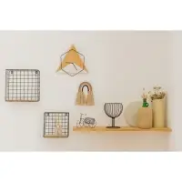 Корзина для мелочей Доляна, 29&times;12&times;12 см, чёрная