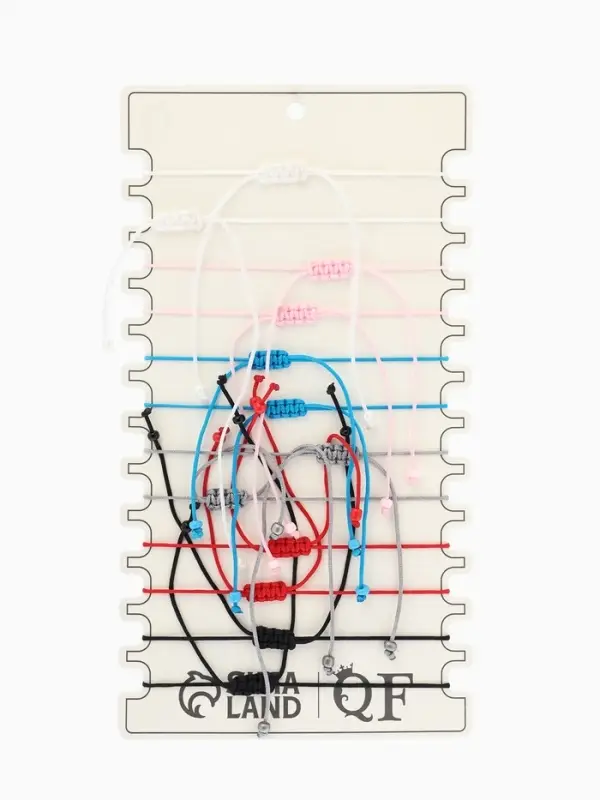 Браслет на нити &laquo;Морской. Ракушка с крошкой перламутра&raquo;, d=6 см, МИКС