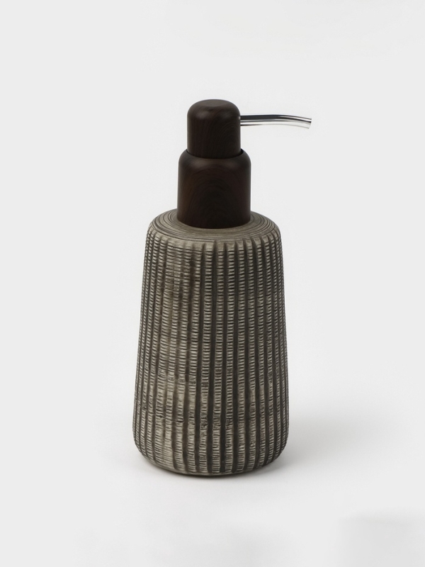 Набор для ванной Набор для ванной "Wood" 2 предмета (дозатор для мыла. стакан)