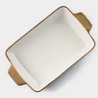 Форма для запекания Доляна &laquo;Космос&raquo;, 700 мл, 23.5&times;13.5&times;4.5 см, прямоугольная, фарфор