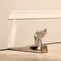 Стоппер дверной &laquo;Собака&raquo;, 15&times;3.5&times;8 см, алюминий