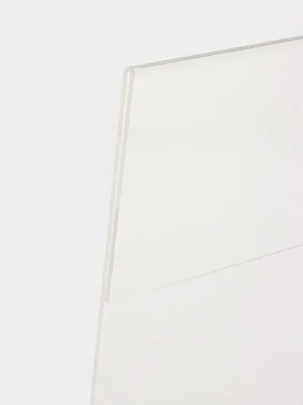 Односторонняя подставка А5 вертикальная, 15&times;7.5&times;21 см, оргстекло 2 мм