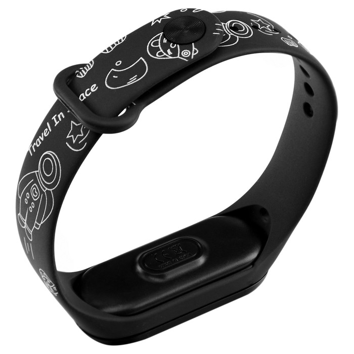 Часы наручные электронные детские "Космос", черные