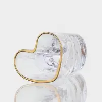 Стакан &laquo;Сердце&raquo;, 200 мл, 7.5&times;10.5 см, стекло, прозрачный