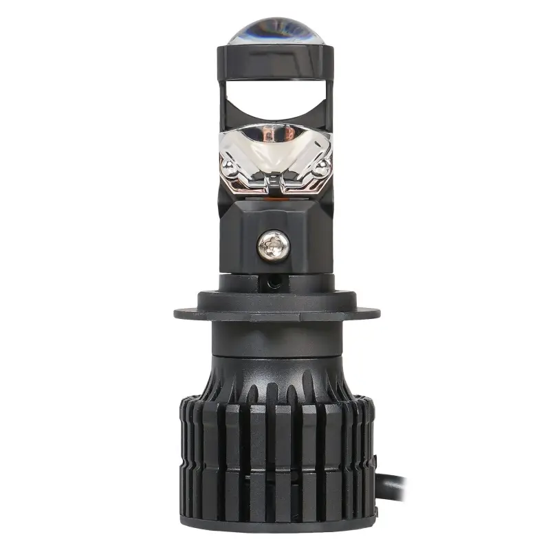 Лампа светодиод. H7 LED LENS, 50Вт, 6800Лм (3400Лм x 2), 6500К, 12/24В, кмпл. 2 шт.